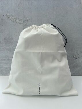VINCE Cotton Canvas Dust Cover Bag 14 x 17